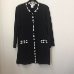 Light knit washable coat